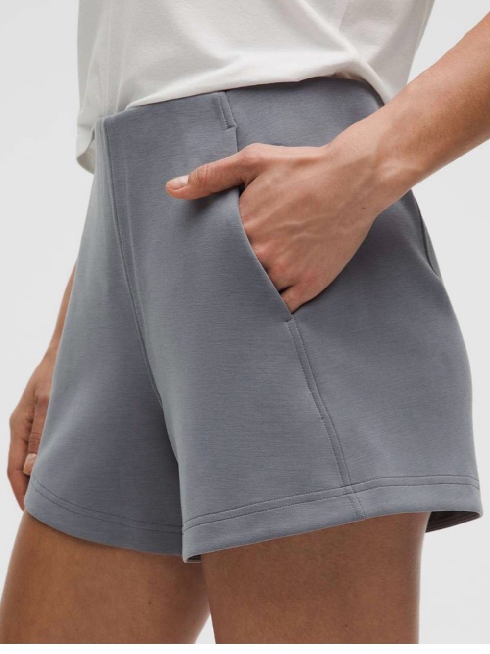 lululemon athletica High-Rise Slate Black Athletic Shorts